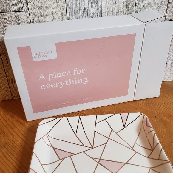 summer & rose trinket dish - Picture 5 of 5